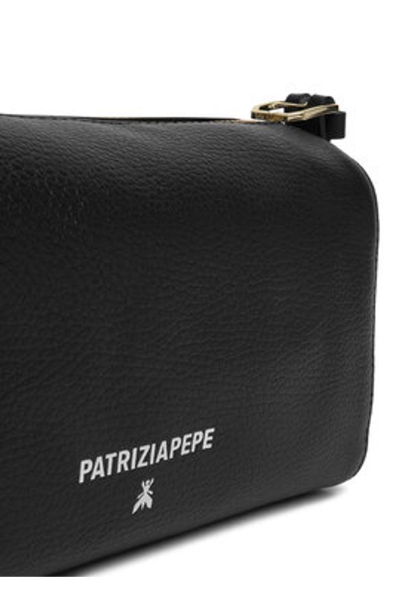 Patrizia Pepe Torebka 8B0255/L001-K103 Czarny. Kolor: czarny. Materiał: skórzane