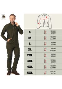 TAGART - Kurtka myśliwska przejściowa męska Tagart Cramp Pro Dark Green szybkoschnąca. Kolor: zielony. Sport: outdoor