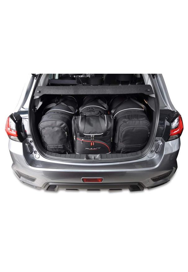 KJUST - Torby Do Bagażnika Mitsubishi Asx 2010-2021 4Szt Kjust. Kolor: czarny. Styl: sportowy