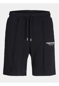 Jack & Jones - Jack&Jones Szorty sportowe Vesterbro 12252251 Czarny Loose Fit. Kolor: czarny. Materiał: syntetyk, bawełna. Styl: sportowy #6