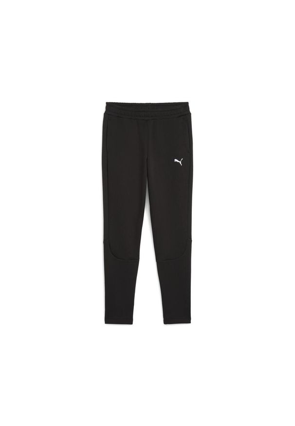 Puma - Młodzieżowe spodnie Evostripe PUMA Black. Kolor: czarny