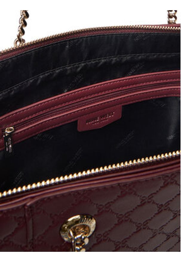 Nine West Torebka CEO-NEBRASKA-LDA8208A Bordowy. Kolor: czerwony
