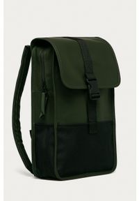 Rains - Plecak 1370 Buckle Backpack Mini. Kolor: zielony. Materiał: neopren #2