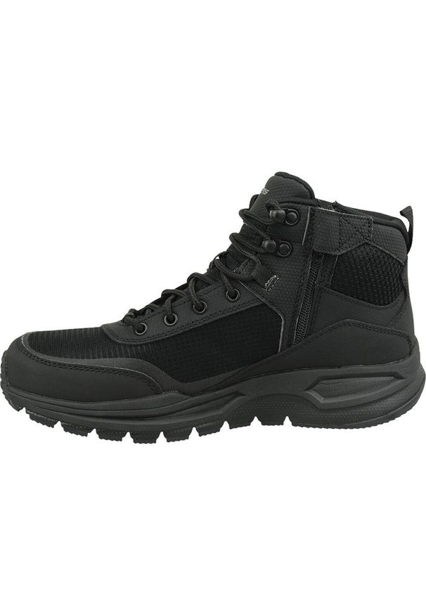 skechers - Buty trekkingowe męskie Skechers Escape Plan 20. Wysokość cholewki: za kostkę. Zapięcie: sznurówki. Kolor: wielokolorowy. Materiał: materiał, syntetyk, tkanina. Szerokość cholewki: normalna