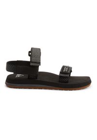 Quiksilver - Sandały dla Chłopcy MONKEY CAGED. Kolor: czarny. Materiał: guma. Sezon: lato
