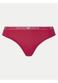 Emporio Armani Underwear Komplet 2 par stringów 163333 4F223 02275 Różowy. Kolor: różowy. Materiał: bawełna #5