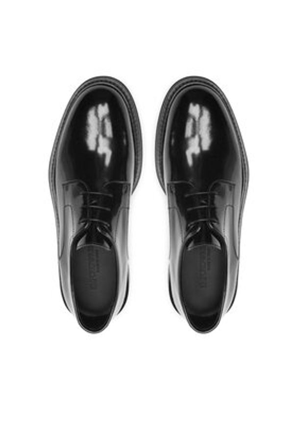 Emporio Armani Półbuty X4C653 XF740 00002 Czarny. Kolor: czarny. Materiał: skóra