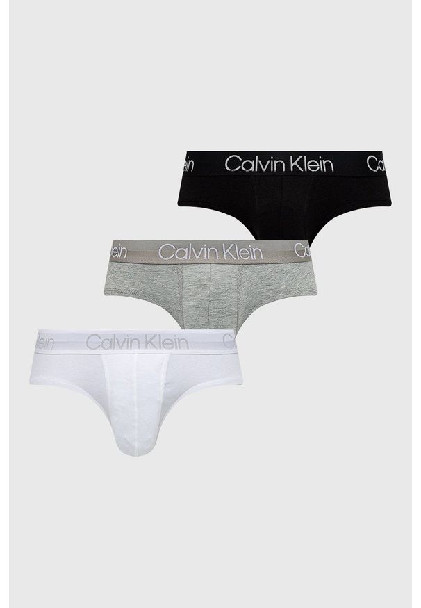 Calvin Klein Underwear - Slipy (3-pack). Kolor: biały