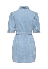 only - ONLY Sukienka jeansowa Vibbe 15372569 Niebieski Regular Fit. Kolor: niebieski. Materiał: bawełna #5