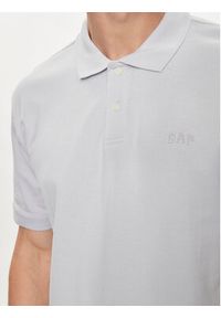 GAP - Gap Polo 586306-13 Szary Regular Fit. Typ kołnierza: polo. Kolor: szary. Materiał: bawełna