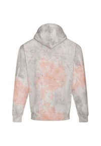 AWDIS - Bluza Z Kapturem Unisex Adult Tie Dye. Typ kołnierza: kaptur. Kolor: szary