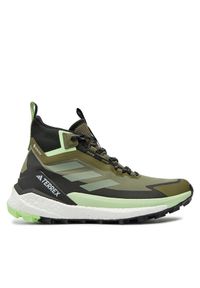 Adidas - Trekkingi adidas. Kolor: zielony. Technologia: Gore-Tex. Model: Adidas Terrex. Sport: turystyka piesza #1