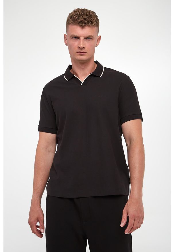 Armani Exchange - Polo męskie ARMANI EXCHANGE. Typ kołnierza: polo