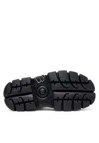 NEW ROCK Sandały M-BIOS101SF-C1 Czarny. Kolor: czarny. Materiał: skóra. Styl: rockowy #3