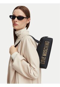 Love Moschino - LOVE MOSCHINO Torebka JC4184PP1PKD0000 Czarny. Kolor: czarny. Materiał: skórzane #1