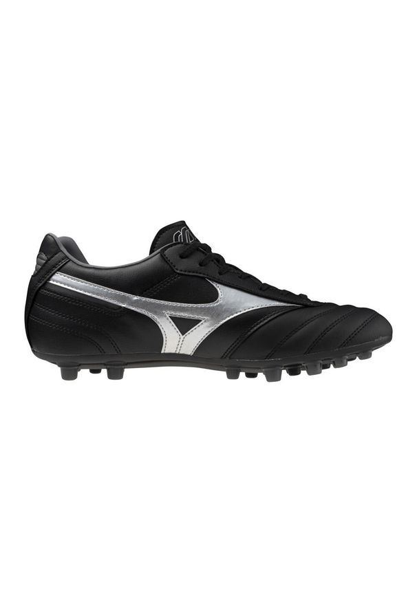 Buty piłkarskie Mizuno Morelia Pro AG. Kolor: czarny, szary, wielokolorowy. Sport: piłka nożna