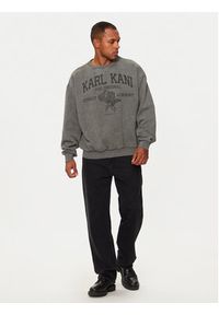 Karl Kani Bluza Street Academy 60290006 Szary Regular Fit. Kolor: szary. Materiał: syntetyk. Styl: street #5