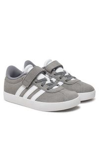 Adidas - adidas Sneakersy VL Court 3.0 ID9149 Szary. Kolor: szary. Materiał: zamsz, skóra #7