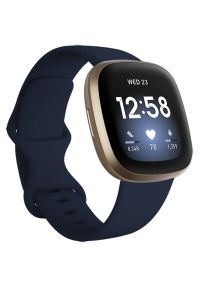Smartwatch FITBIT Versa 3 Niebiesko-złoty. Rodzaj zegarka: smartwatch. Kolor: złoty, wielokolorowy, niebieski #1