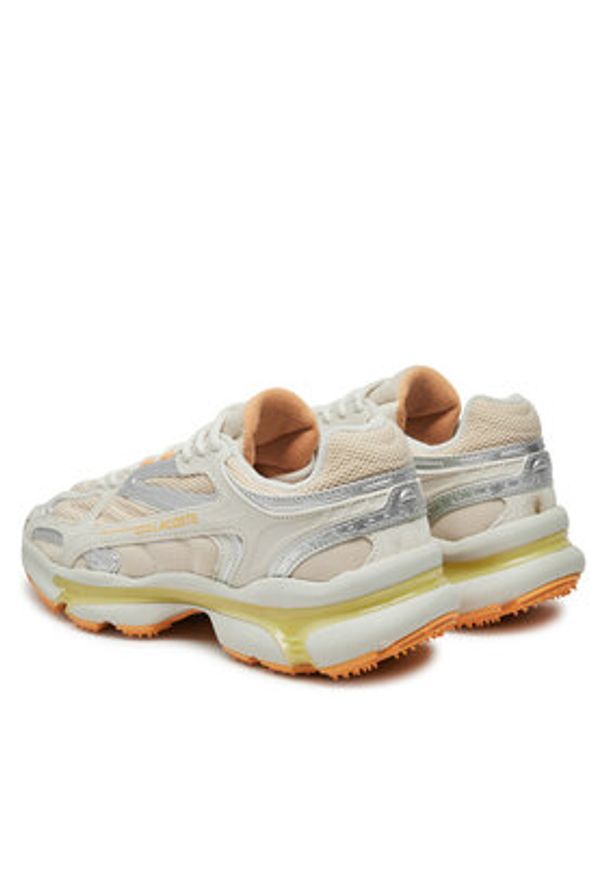 Lacoste Sneakersy 7-48SMA0058 Brązowy. Kolor: brązowy. Materiał: materiał