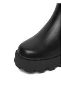 DeeZee Botki HX22086-60 Czarny. Kolor: czarny. Materiał: materiał #3