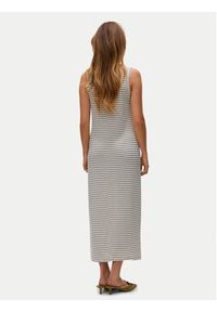 Vero Moda Sukienka codzienna Gina 10327658 Beżowy Regular Fit. Okazja: na co dzień. Kolor: beżowy. Materiał: syntetyk, wiskoza. Typ sukienki: proste. Styl: casual #6