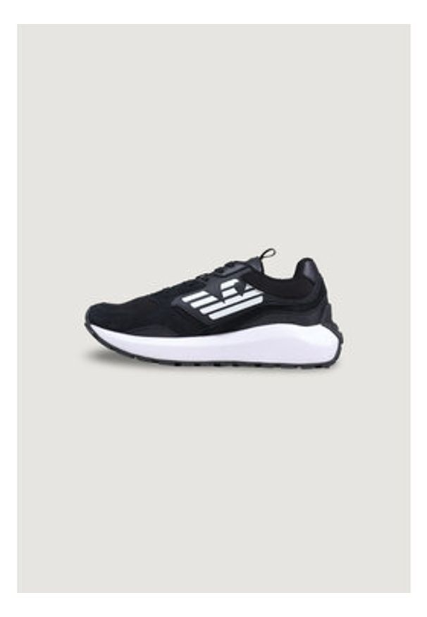 EA7 Emporio Armani Sneakersy 7X000657 AF23110 MC001 Czarny. Kolor: czarny. Materiał: materiał