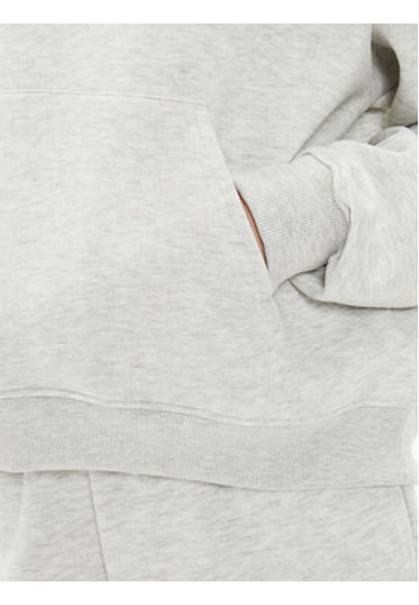 Gina Tricot Bluza 21735 Szary Oversize. Kolor: szary. Materiał: syntetyk, bawełna