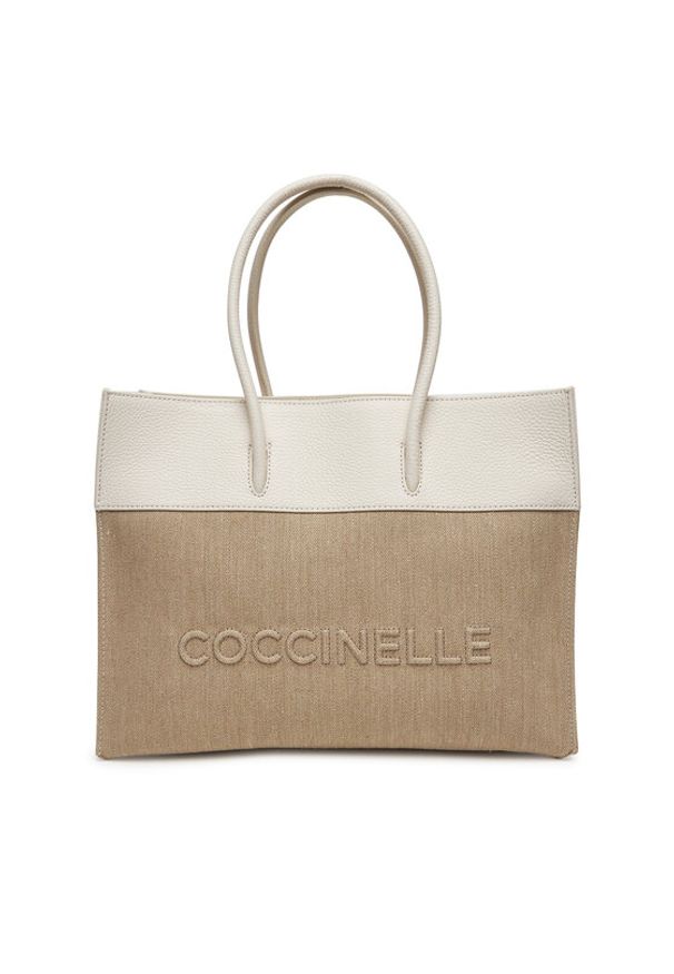 Coccinelle Torebka S91 18 02 01 949 Beżowy. Kolor: beżowy