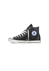 Trampki Converse Chuck Taylor HI Leather, Dla obu płci. Kolor: czarny, biały, wielokolorowy. Materiał: skóra, materiał #1