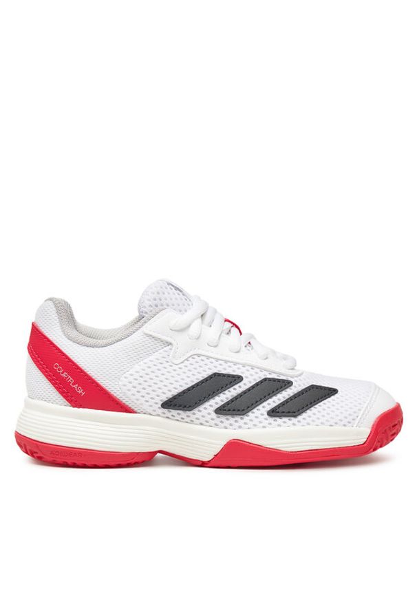 Adidas - adidas Buty do tenisa Courtflash JI2448 Biały. Kolor: biały. Materiał: materiał. Sport: tenis
