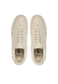 Polo Ralph Lauren Sneakersy Masters Court 809971279001 Beżowy. Kolor: beżowy. Materiał: skóra #5