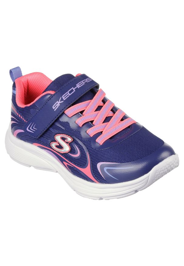 skechers - Dziecko Obuwie Sportowe Skechers Wavy Lites. Kolor: niebieski. Sport: bieganie