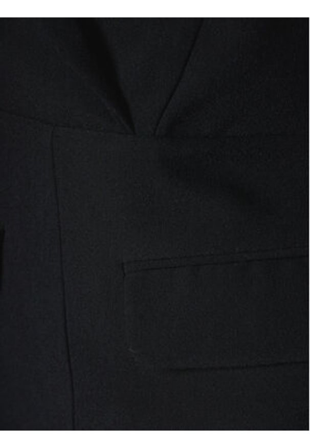 Sisley Sukienka codzienna 4O87LV04J Czarny Regular Fit. Okazja: na co dzień. Kolor: czarny. Materiał: syntetyk. Typ sukienki: proste. Styl: casual