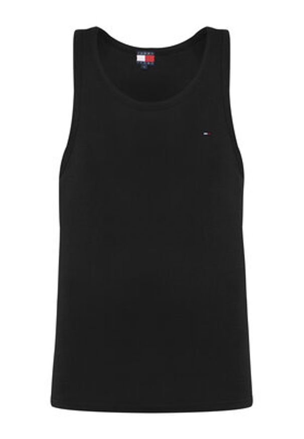 Tommy Jeans Komplet tank topów DM0DM20769 Czarny Slim Fit. Kolor: czarny. Materiał: bawełna