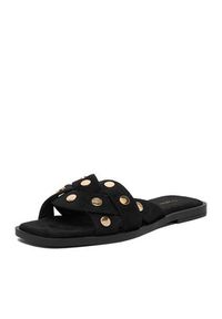 DeeZee Klapki CEO-HY2650-4 Czarny. Kolor: czarny. Materiał: materiał #4