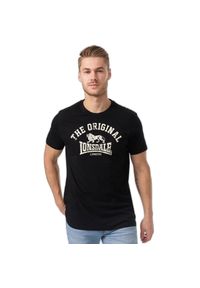 Koszulka Lonsdale Original. Kolor: czarny. Materiał: bawełna #1