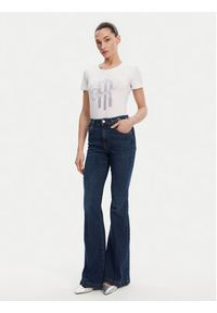 Fracomina T-Shirt FP25ST3002J449N5 Biały Slim Fit. Kolor: biały. Materiał: bawełna #5