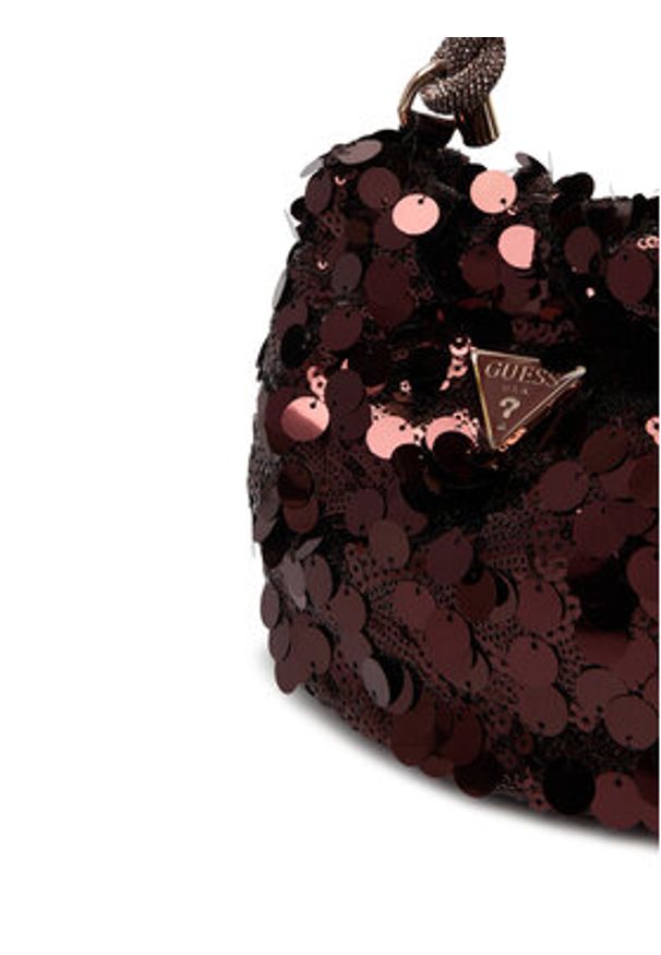 Guess Torebka HWEG95 38750 Bordowy. Kolor: czerwony