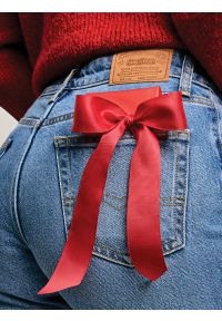 Big-Star - Jeansy damskie proste niebieskie Charlotte 485. Okazja: na co dzień. Stan: podwyższony. Kolor: niebieski. Styl: casual, vintage #6