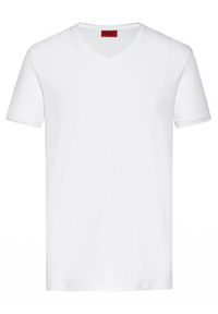 Hugo Komplet 2 t-shirtów V 50325417 Biały Slim Fit. Kolor: biały. Materiał: bawełna #3
