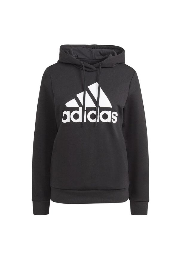 Adidas - Bluza z Kapturem Loungewear Essentials Logo Rozmiar S Czarny - GL0653. Typ kołnierza: kaptur. Kolor: czarny, wielokolorowy, biały. Sport: fitness