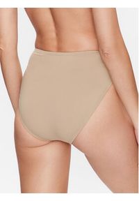 MICHAEL Michael Kors Dół od bikini Solids Belted MM2F586 Beżowy. Kolor: beżowy. Materiał: syntetyk #3