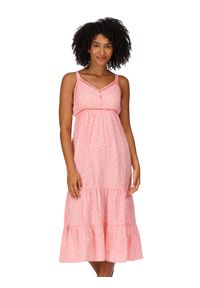 Regatta Sukienka letnia Gazania RWD053 Kolorowy Regular Fit. Materiał: bawełna. Wzór: kolorowy. Sezon: lato
