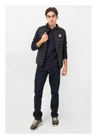 Jott Kamizelka Tom P000MDOW04 Czarny Slim Fit. Kolor: czarny. Materiał: syntetyk