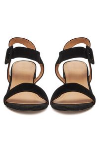 Sergio Bardi Sandały WFA3762-1Z-SB Czarny. Kolor: czarny. Materiał: skóra, zamsz #4