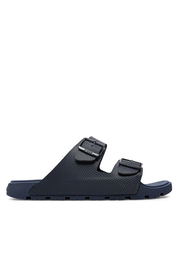 BOSS - Boss Klapki Surfley Sand Dmpr N 50505540 Granatowy. Kolor: niebieski