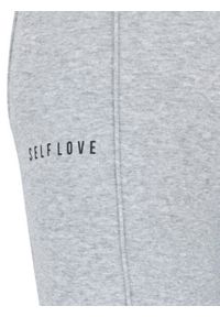 SELF LOVE - Szare spodnie dresowe Aspen. Kolor: szary. Materiał: dresówka #4