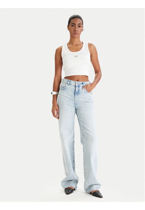 Patrizia Pepe Jeansy 8P0487/D1WZB-CB01 Niebieski Regular Fit. Kolor: niebieski
