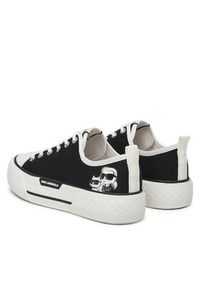 Karl Lagerfeld - KARL LAGERFELD Trampki KL60614T Czarny. Kolor: czarny. Materiał: materiał #2